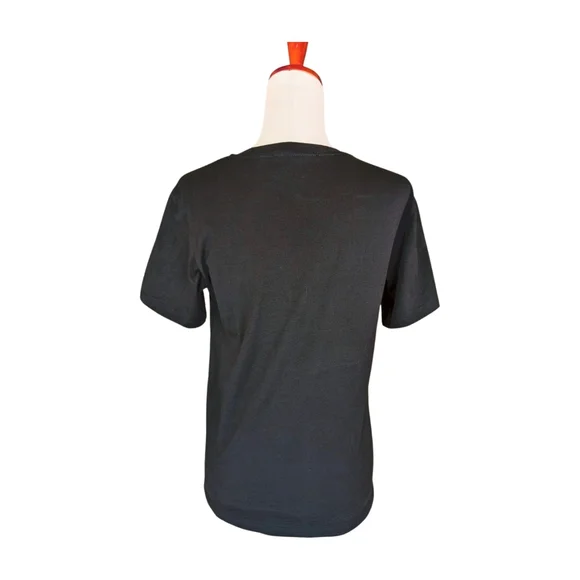 Moschino Sequin Teddy Bear Hear/Speak/See No Evil Short Sleeve T-Shirt - Picture 3 of 8